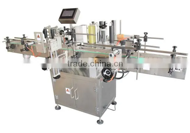 labeling machine for washing liquid round bottle or square plastic