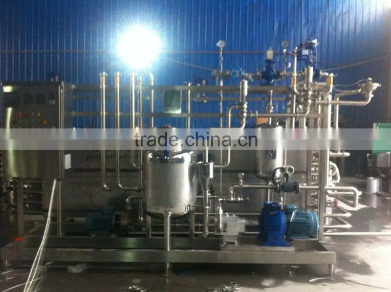 High Quality Stainless Steel Tubular UHT Milk Machine