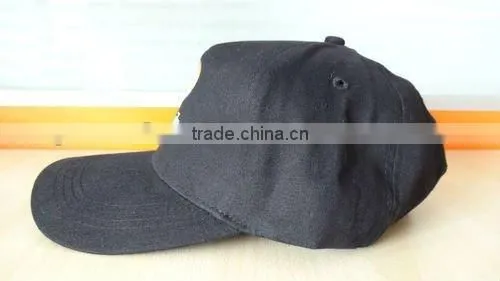 black custom cotton printing 5 panel hat custom