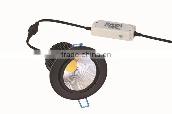 China factory 2016 hot sales 15W cob led downlight with 5 years warranty