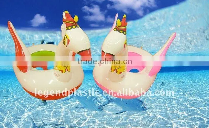 inflatable swan riding for baby