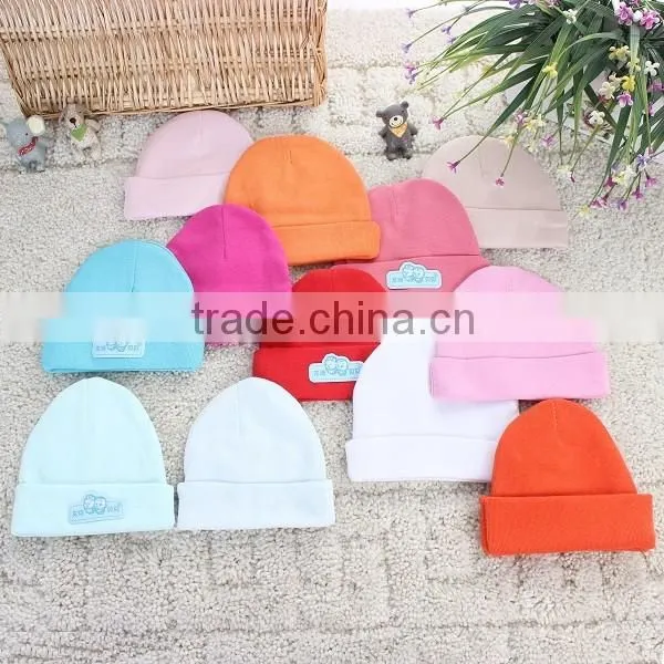 MZ-MS-007 high quality oem service cotton knitted baby winter hat