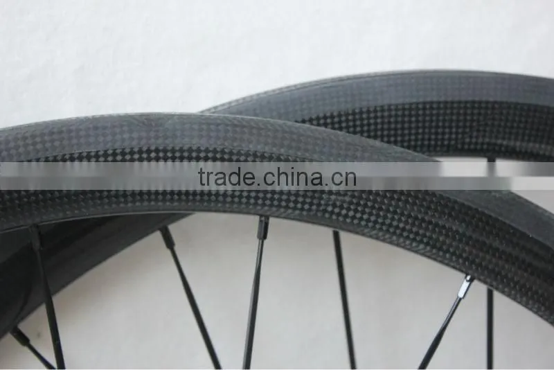 Miracle carbon wheels tubular 38mm 700C rims 3K-clear coating road wheelsets MT-38T