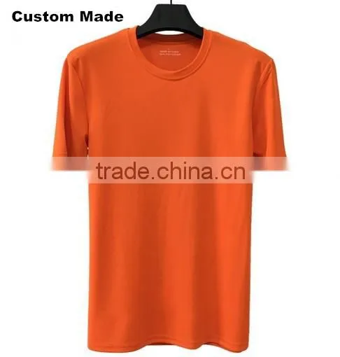 Custom Made O-neck Bulk Blank Cotton 180gsm T-shirt