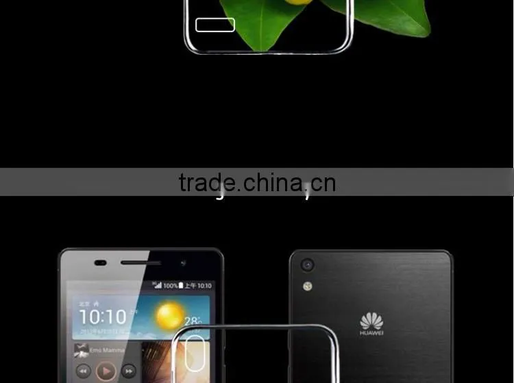 TPU Case 2016 For Huawei Ascend P6 Back Cover,Shenzhen Mobile Phone Shell Stylish Phone Case Clear Case Back For Huawei AscendP6