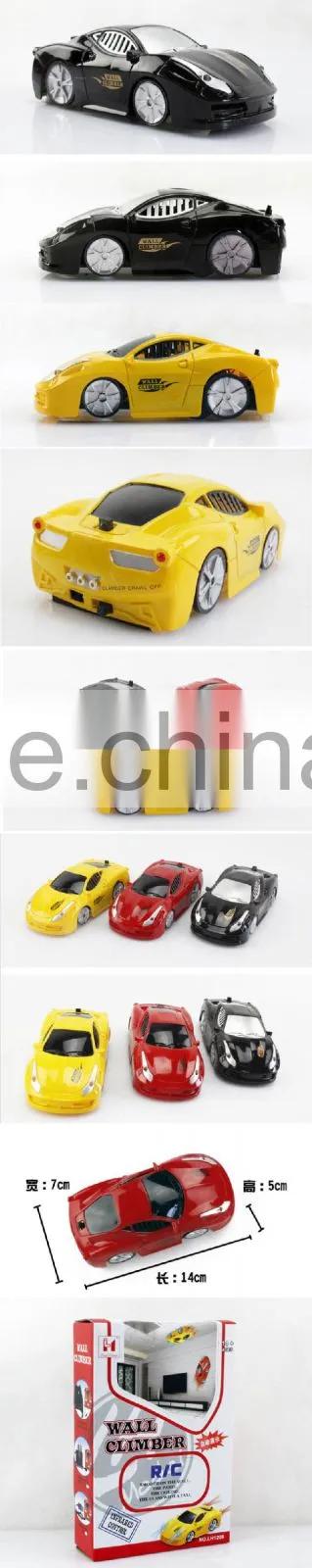 Climbing Wall RC Car iW500 Controlled by iPhone/iPod Touch/iPad (red) by VTooLand