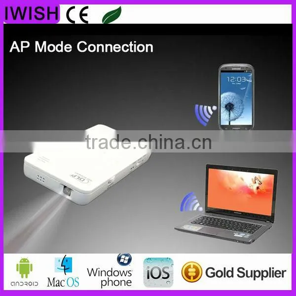 3D DLP mini projector support Android iOS Windows Mac