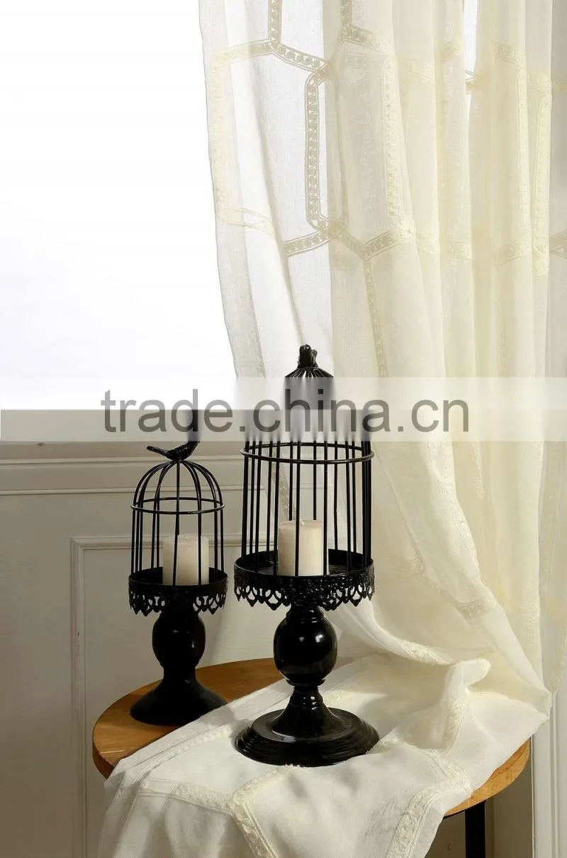 Factory Price Polyester Cotton Curtain Gauze Fabric