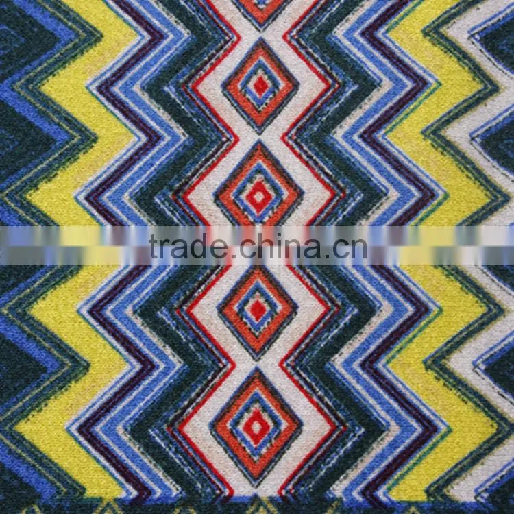 new fashion design 40S knit cotton printing fabric for baby shirt textiles 2016