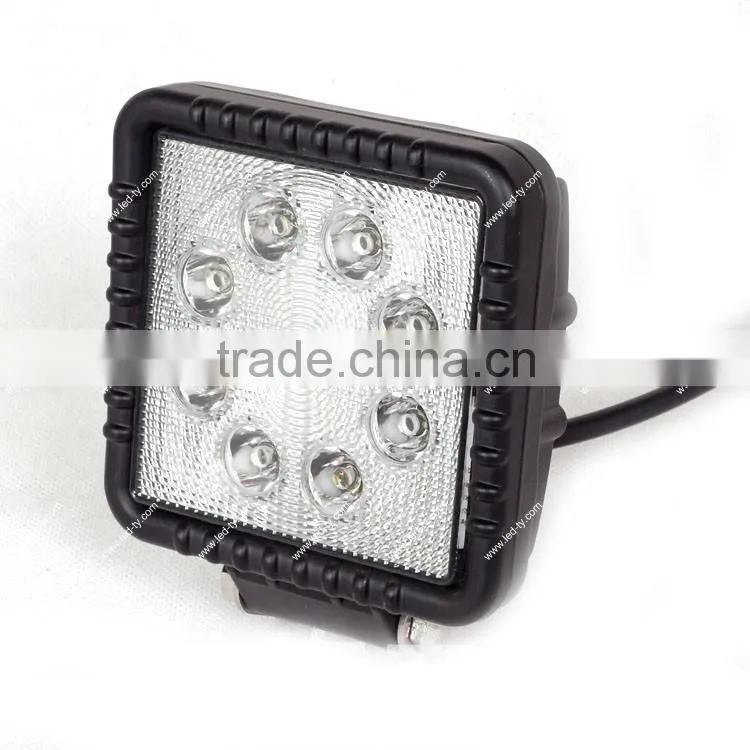 24W car led working light, flood light offroad car light