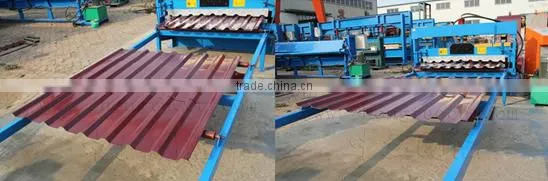ZT C21 Russian sheet Roof Profile Roll Forming Machine