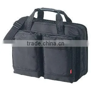 large capacity 20 pockets laptop bag,waterproof messenger bag