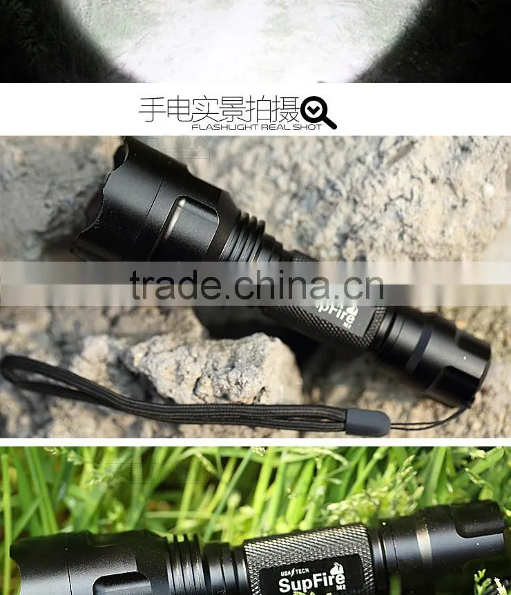 3w 3.7v camping outdoor 300 lumens rechargeable flashlight led