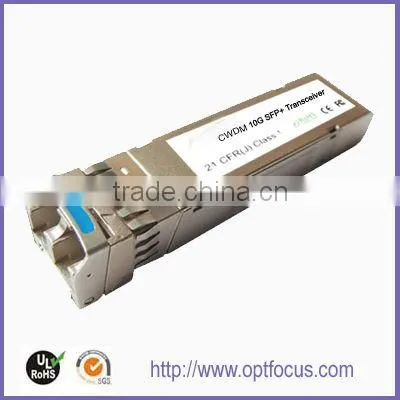 2.5Gbps CWDM SFP 80km Optical Transceiver with duplex LC receptacle