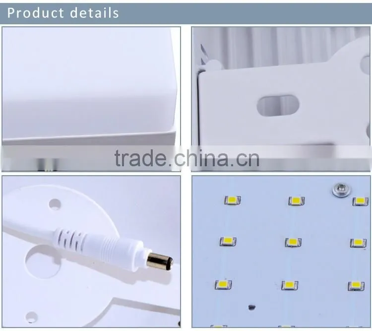 Round / Square 6W 12W 18W 24W led ceiling panel light surface mounted downlight