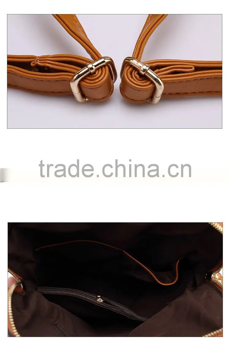 china 2016 backpack brand names women leather backpack