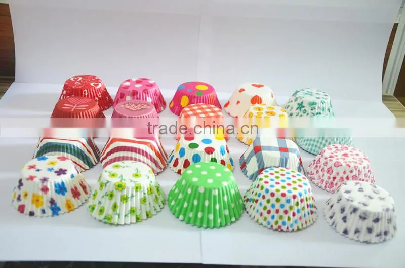 Grease proof Paper Baking Cake Cups