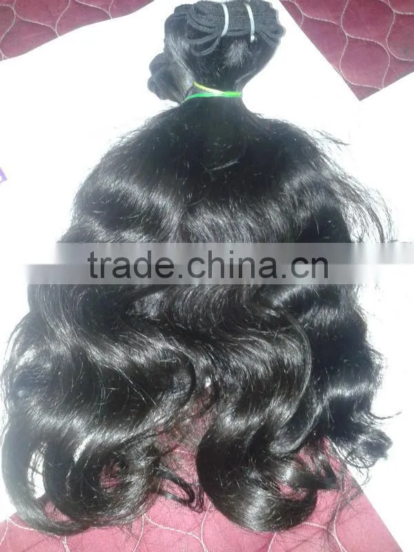 Good quality 18" silky straight wave brazilian/malaysian/Indian virgin hair