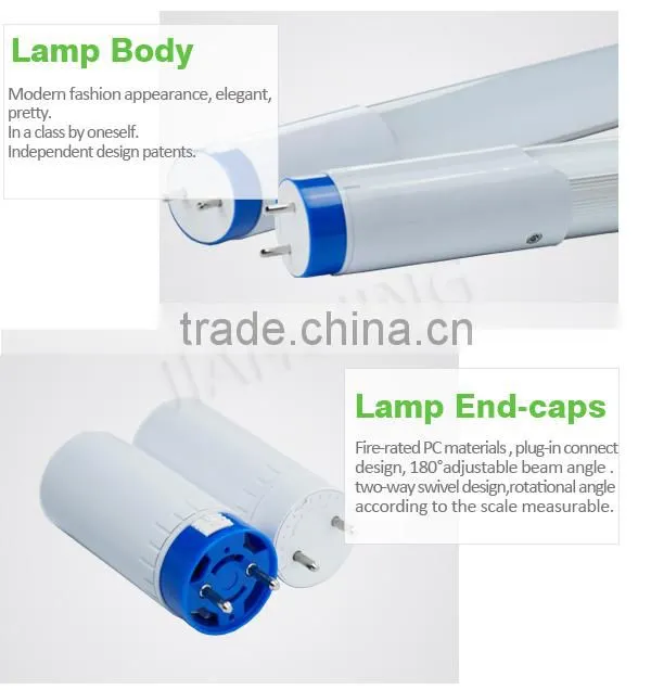 Shenzhen Factory 120cm 4ft 18W UL DLC Listed T8 LED Tube Light