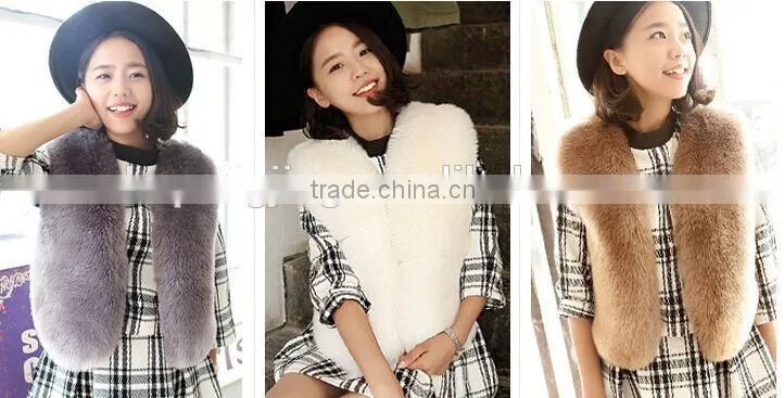 New 2016 Winter Coat Women Import Whole Peel Fox Fur Vest High-Grade Fur Coat Fashion Women Clothes Size:S-XXL