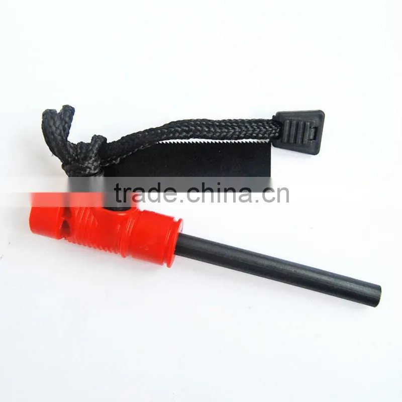latest multi-function suvival magnesium rods flint stone with copass and knife