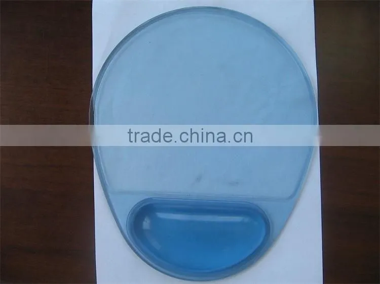 Transparent Gel Mouse Pad with Wrist Rest