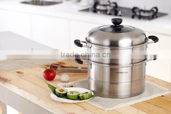 Charms Stainless Steel Non-stick steam pot