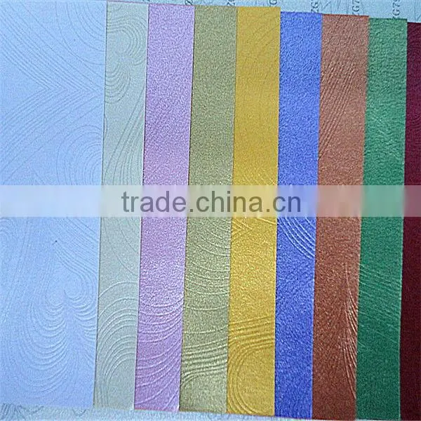 120g New arrival colorful ivory pearl paper for box cover