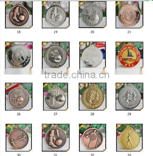 Custom cheap plastic award medals, plastic marathon medal