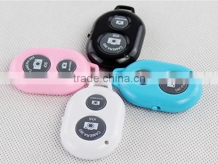 Hot Wireless Bluetooth remote Shutter Bluetooth Selfie Shutter remote for iOS&Android Smart Phones