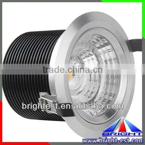 180 adjustable LED Dimmable COB Downlight,20W COB LED Down Light