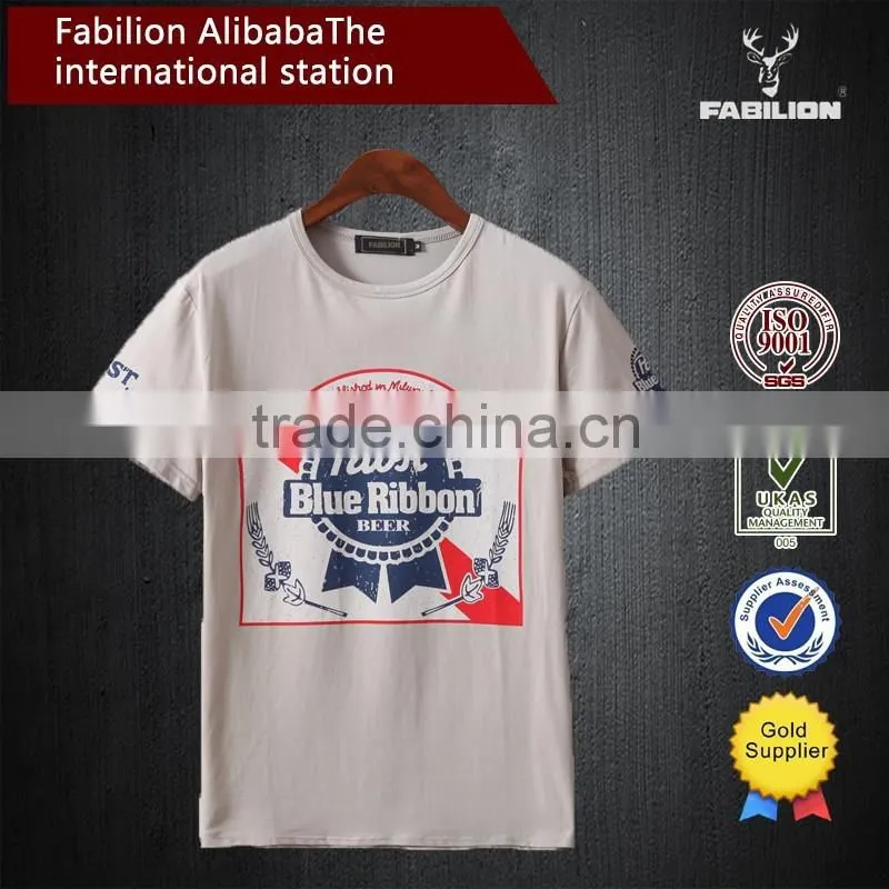 Black round collar Personality cotton T-shirt for boys fashion t shirt