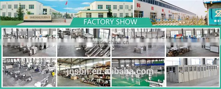 leisure inflated rice crispy food processing line