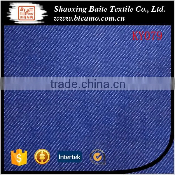 100% cotton yarn dyed shirting grey khaki denim chambray fabric for garment