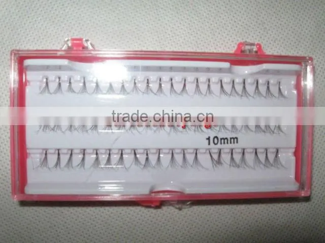 single/individual eyelashes/synthentic eyelash no MOQ