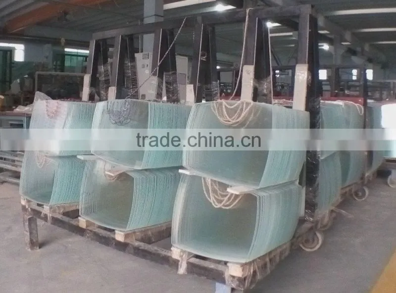 Stepped glass/tempered glass for Lighting glass good quality