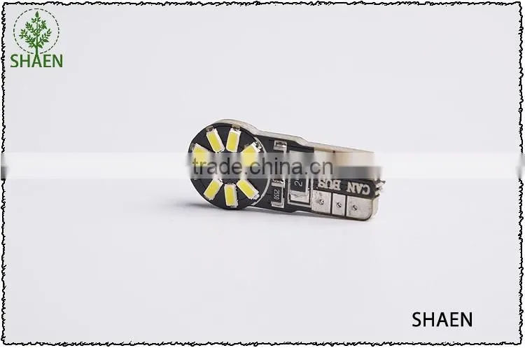 SHAEN T10 18W 3014 18SMD white/yellow/red Auto led lamp/Instrument Lamp Bulbs