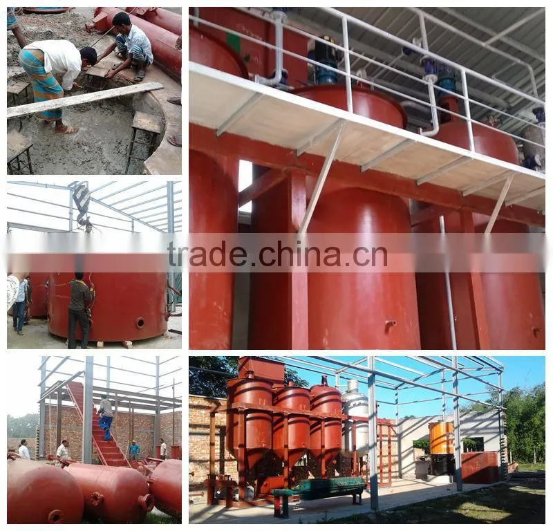 China TOP3 manufacturer refined rice bran oil extraction machine