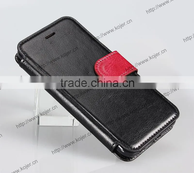mobile phone leather case for apple iphone 6