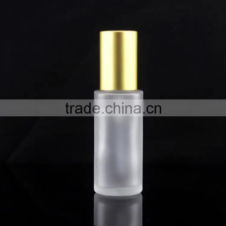 new white glass bottle for body lotion facial care glass bottle