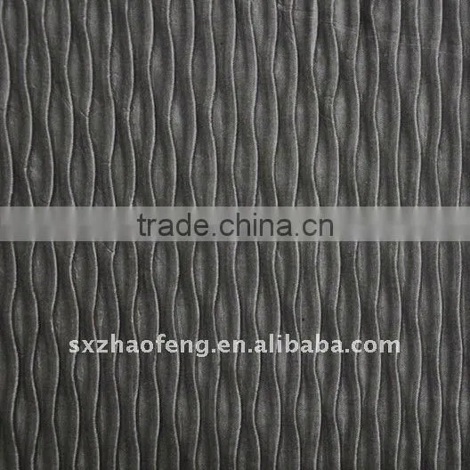 rayon crumple slub velvet fabric