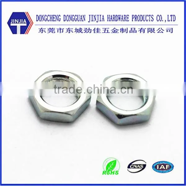 All kinds of stainless DIN439 hex thin nut for lighting