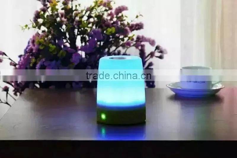 2016 AJ99 Wireless Touch Sensor Color Changing Led Table Desk Night Lamp With Portable Mini Speaker Bluetooth