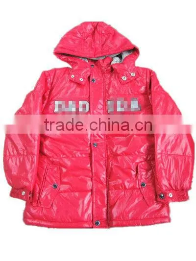 red hooded boys sports jacketjacket