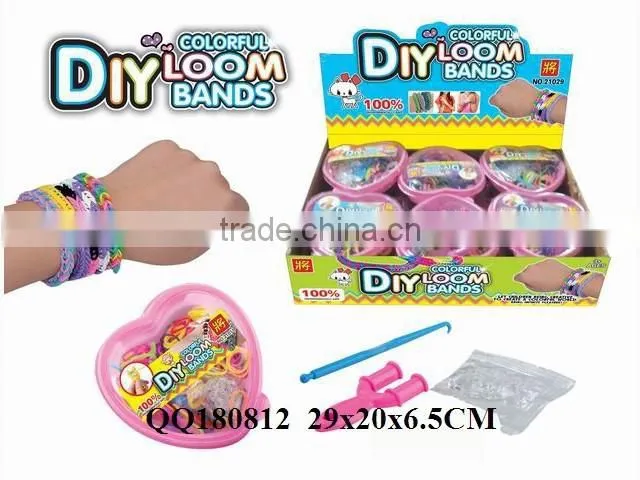 DIY loom bands set fashion loom band set rubber loom bands