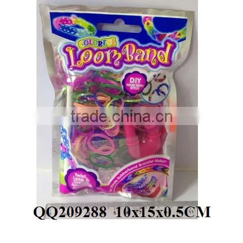 DIY rubber loom band play set with kits
