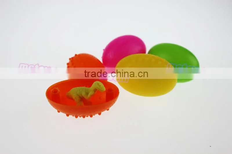 Plastic toys growing egg toys in water