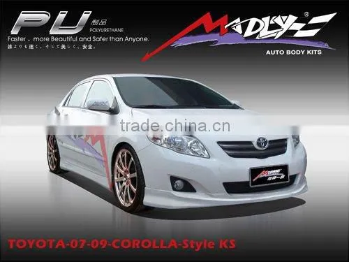 body kit for TOYOTA 07 08 COROLLA Style KS