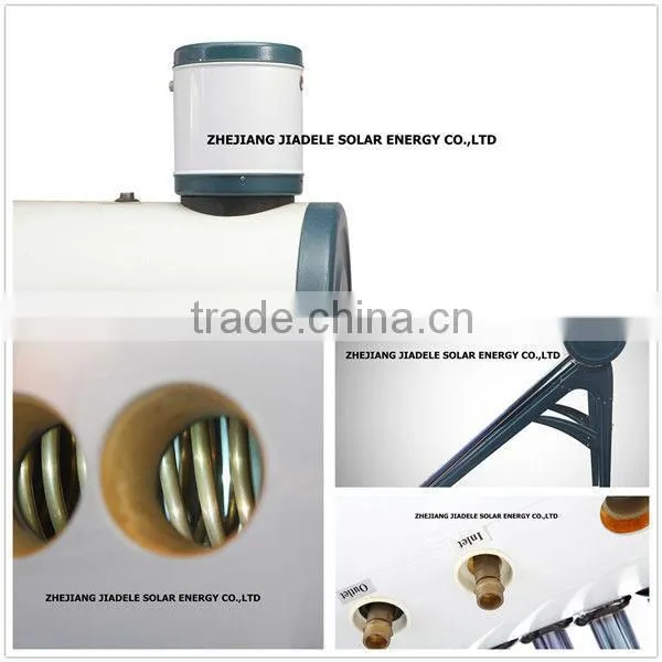 pressure solar water heater with copper coil