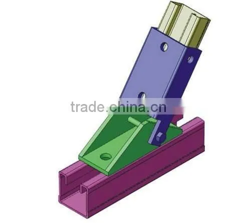 Photovoltaic Solar Panel Mounting Brackets Photovoltaic brackets and screw pile